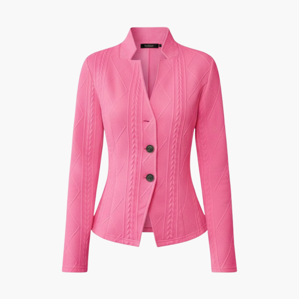 Women's Buttoned Blazer in Six Shades