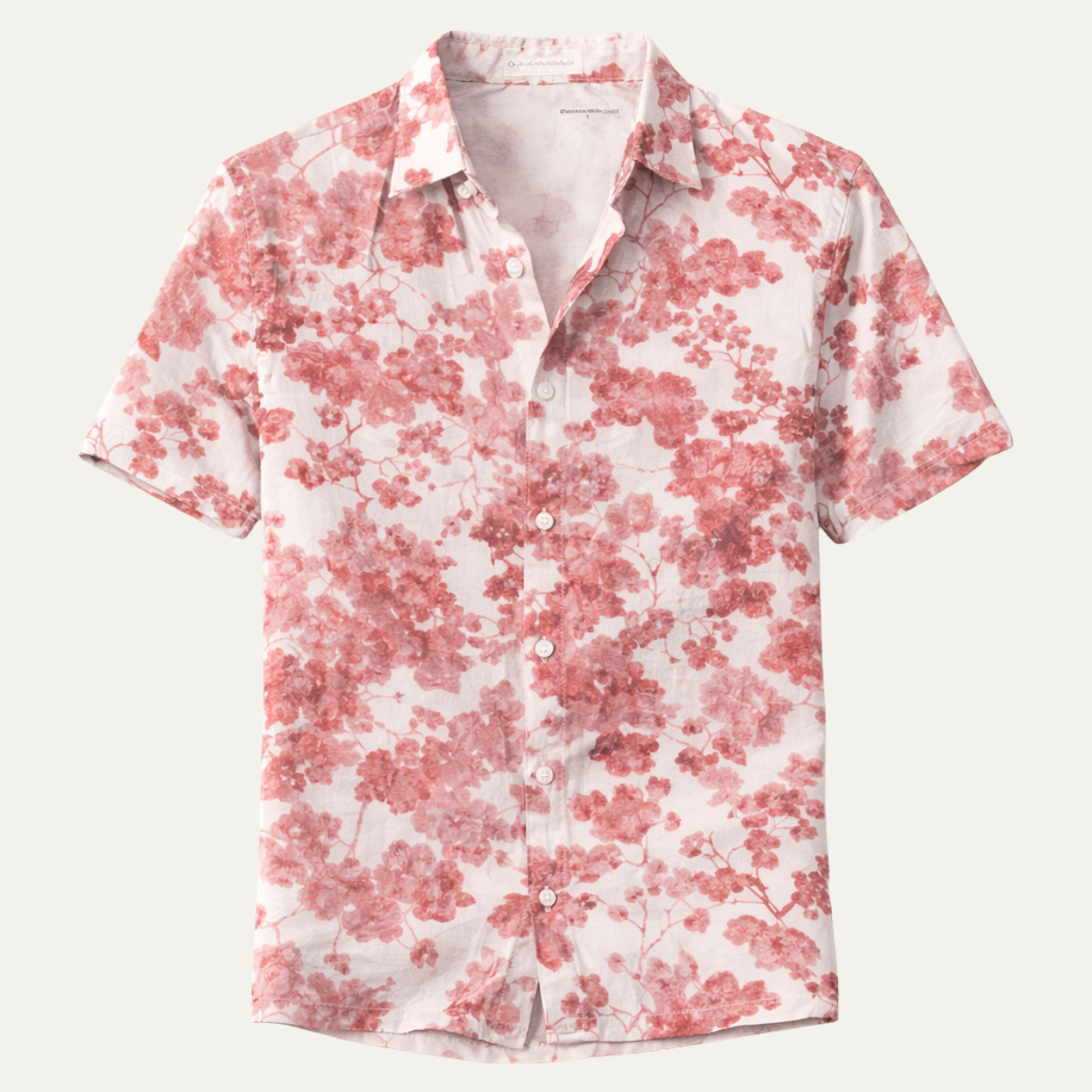 The Ironwood Hill Men’s Soft Tropical Coconut Print Hawaiian Beach Shirt