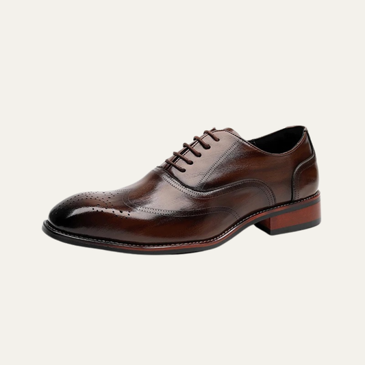 The Cedarbrook Ridge Men’s Classic Pointed Toe Oxford Dress Shoes