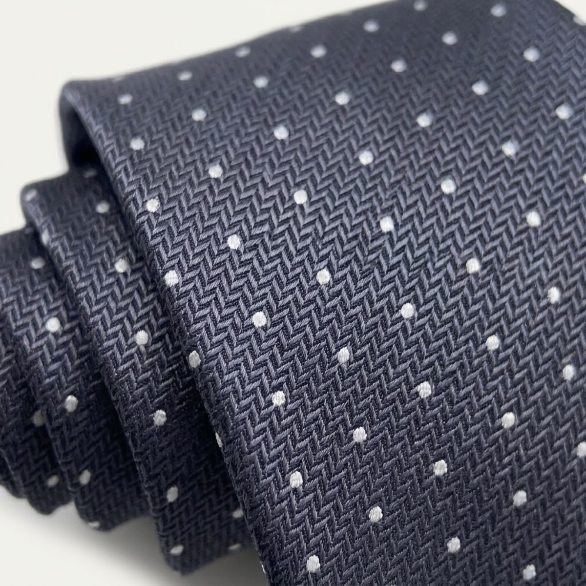 The Monterosso Men’s Luxury Silk Neck Tie - Gray