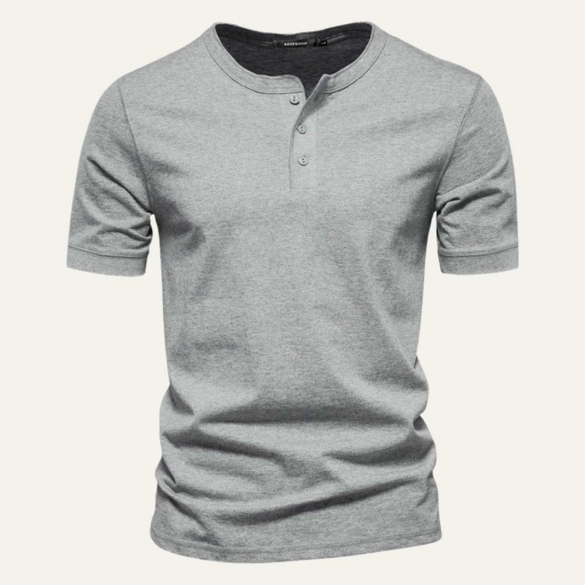 The Elmwood Men’s Classic Trendy Henley Shirt