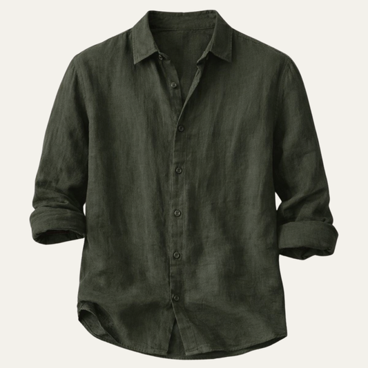 The Hallstatt Men’s Casual Lightweight Button Up Shirt