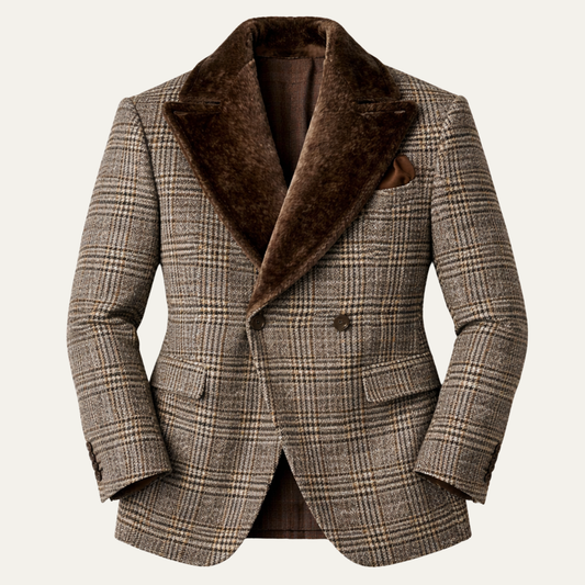 The Deauville Men’s Luxury Double Breasted Business Suit Jacket