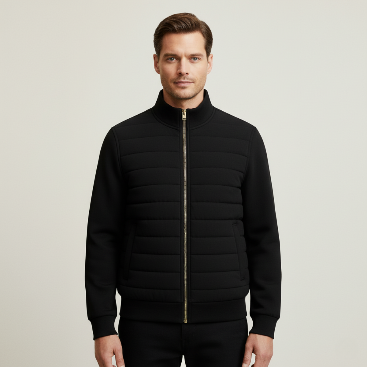 The Vendôme Casual Elegant Bomber Jacket for Men