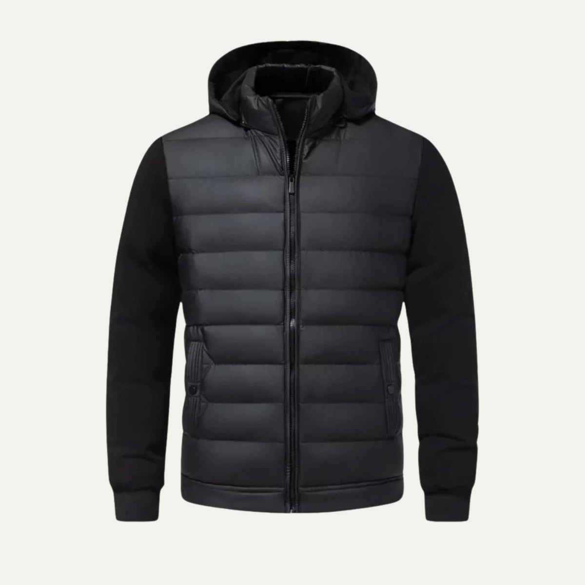 The Parkhurst Men’s Lightweight Puffer Quilted Winter Zip Up Coat