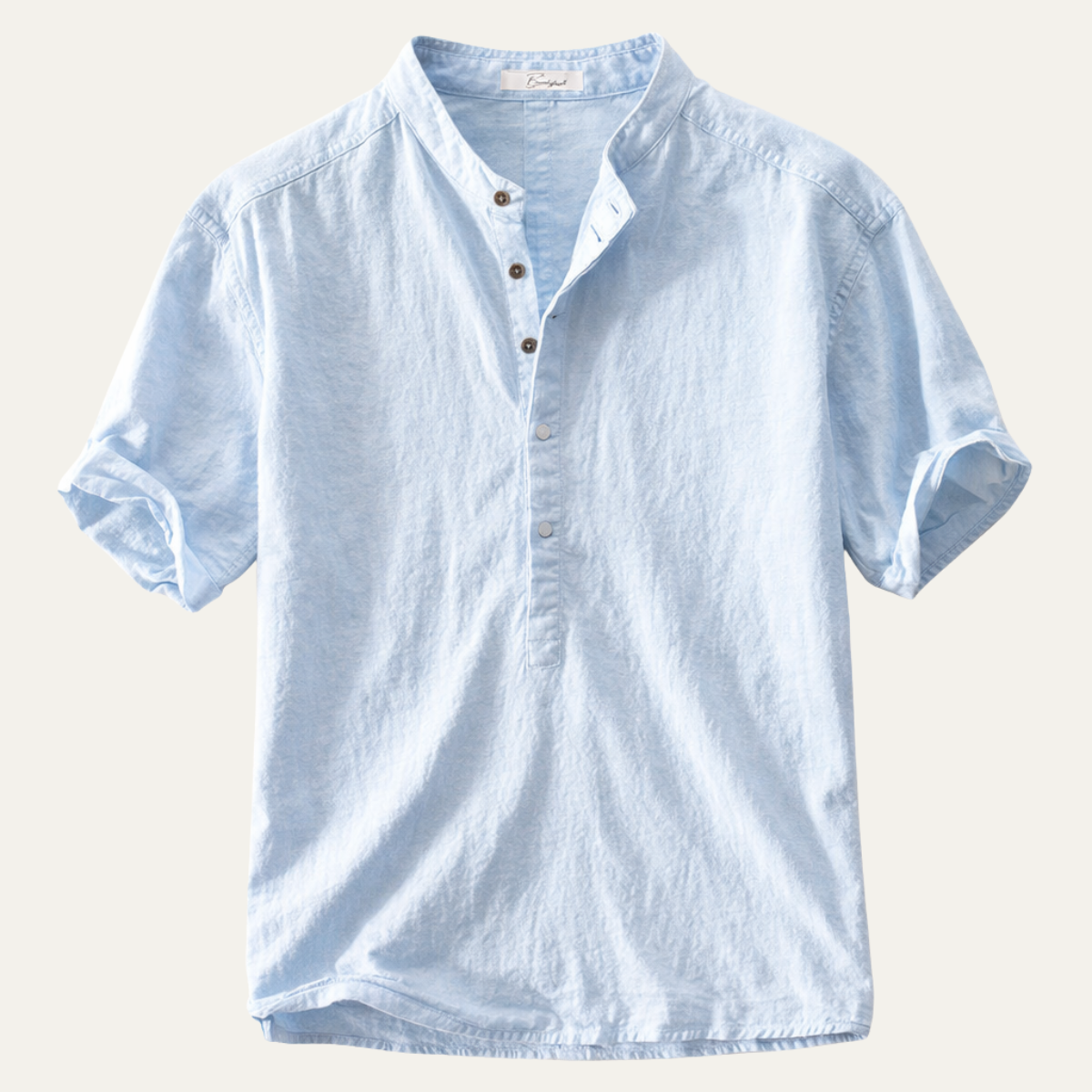 The Brentmoor Men's Short Sleeve Henley Shirt