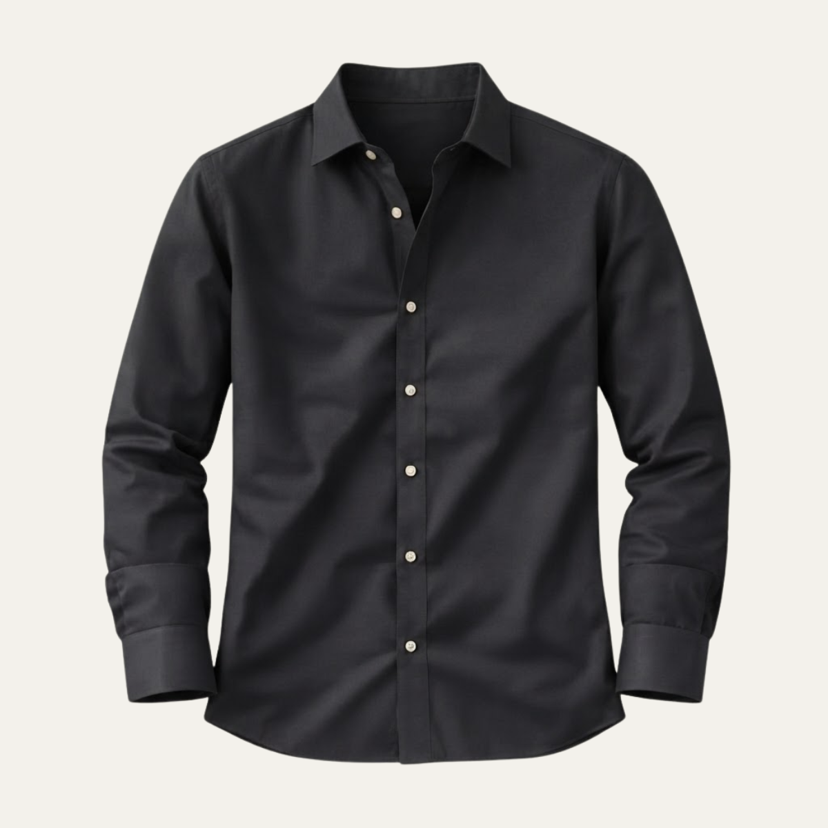 The Lezzeno Men’s Solid Color Stretch Lightweight Shirt