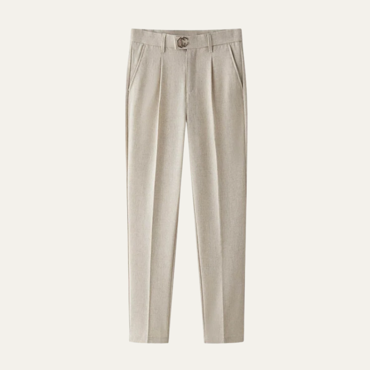 The Northshore Men’s Slim Fit Pleated Linen Dress Pants