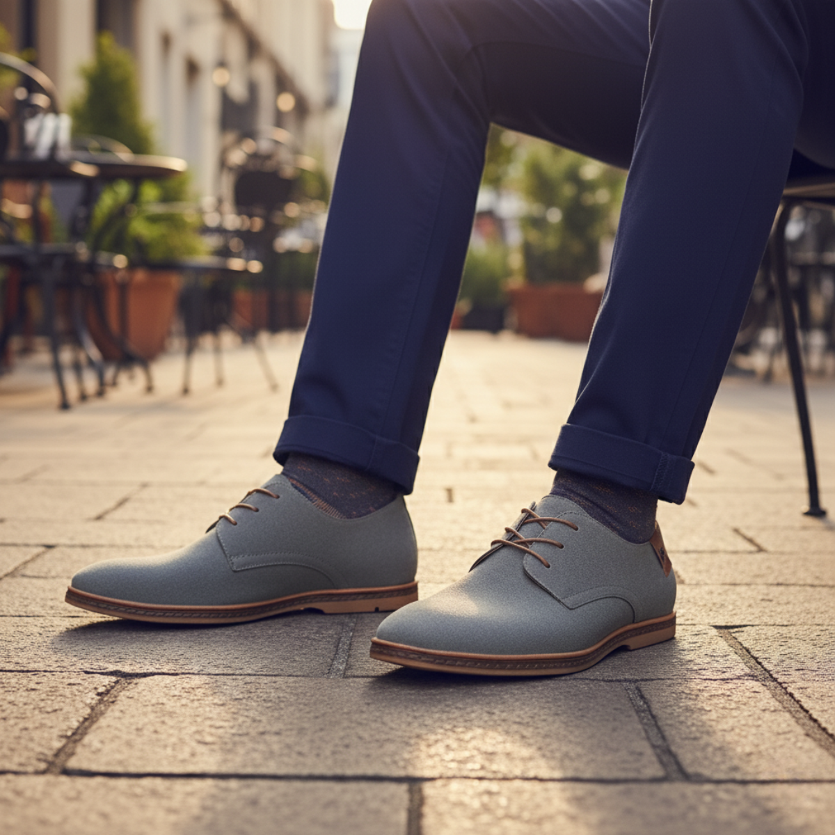 The Devon Suede Shoes – Classic Derby Style