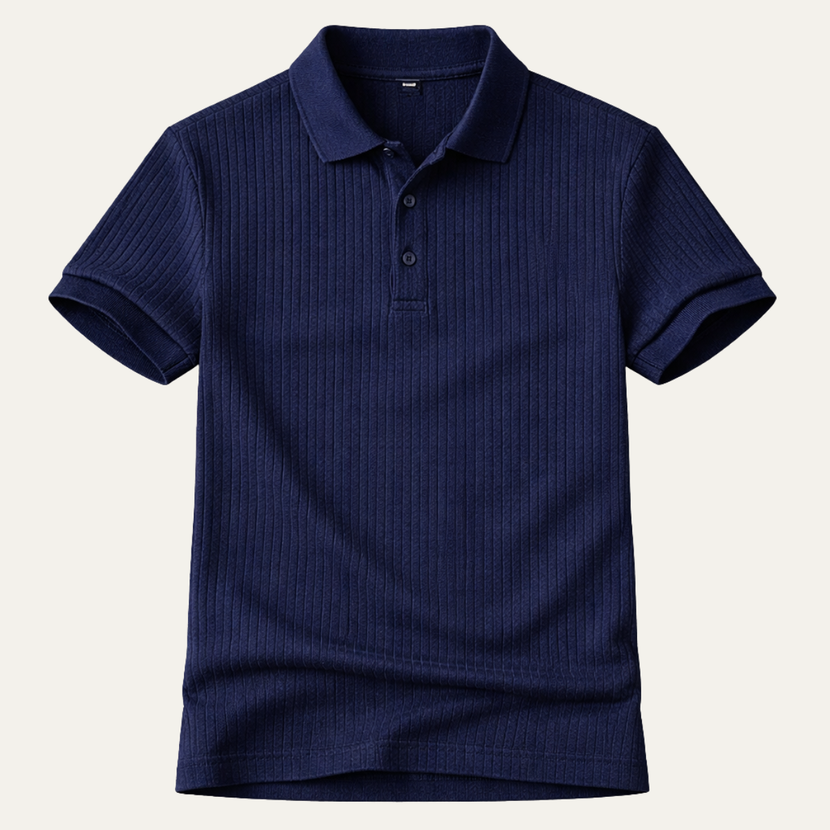 The Ironwood Men’s Ribbed Knit Casual Fit Polo Shirt