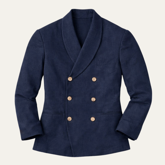 The Cannes Men’s V Neck Double Breasted Shirt