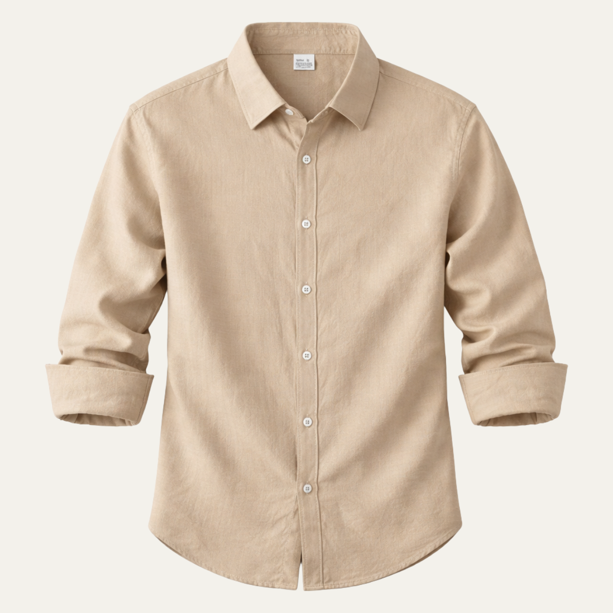 The Viareggio Men’s Elegant Button Down Linen Cotton Shirt