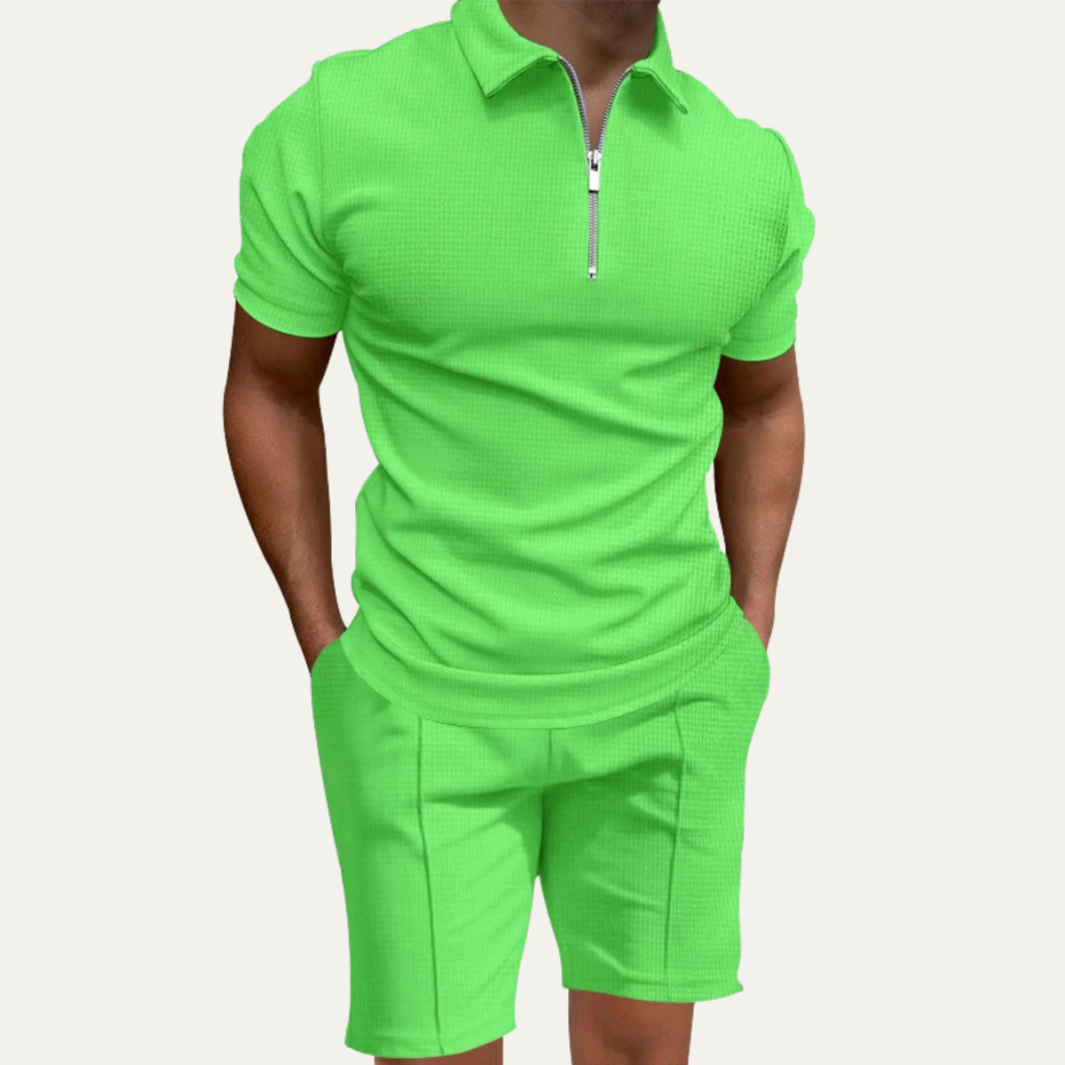 The Eastwood Men’s Summer Trendy Set – Polo Shirt & Shorts