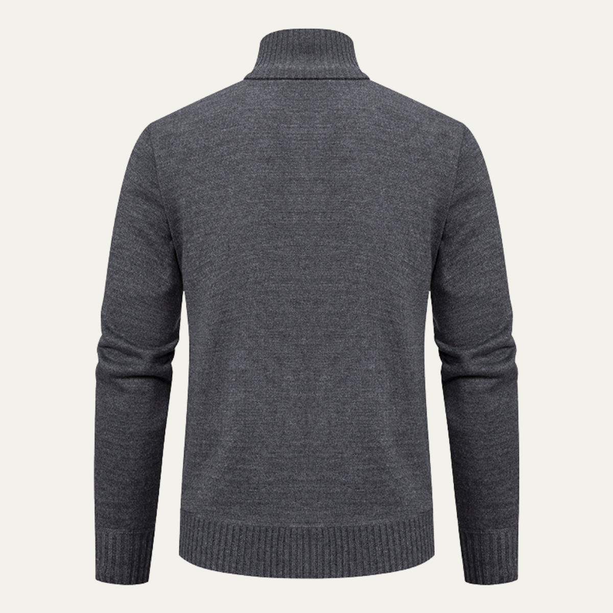 The Ashglen Men's Full Zip Knit Cardigan