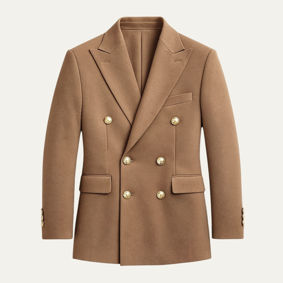 The Knightsbridge Men’s Classic Double Breasted Blazer Suit with Gold Buttons