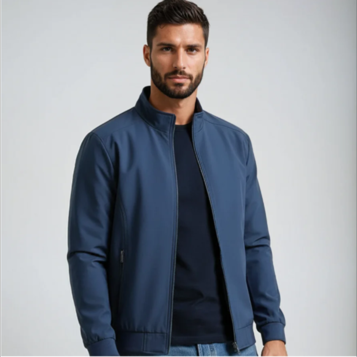 The Princeton Men’s Retro Lightweight Windproof Mid Coat