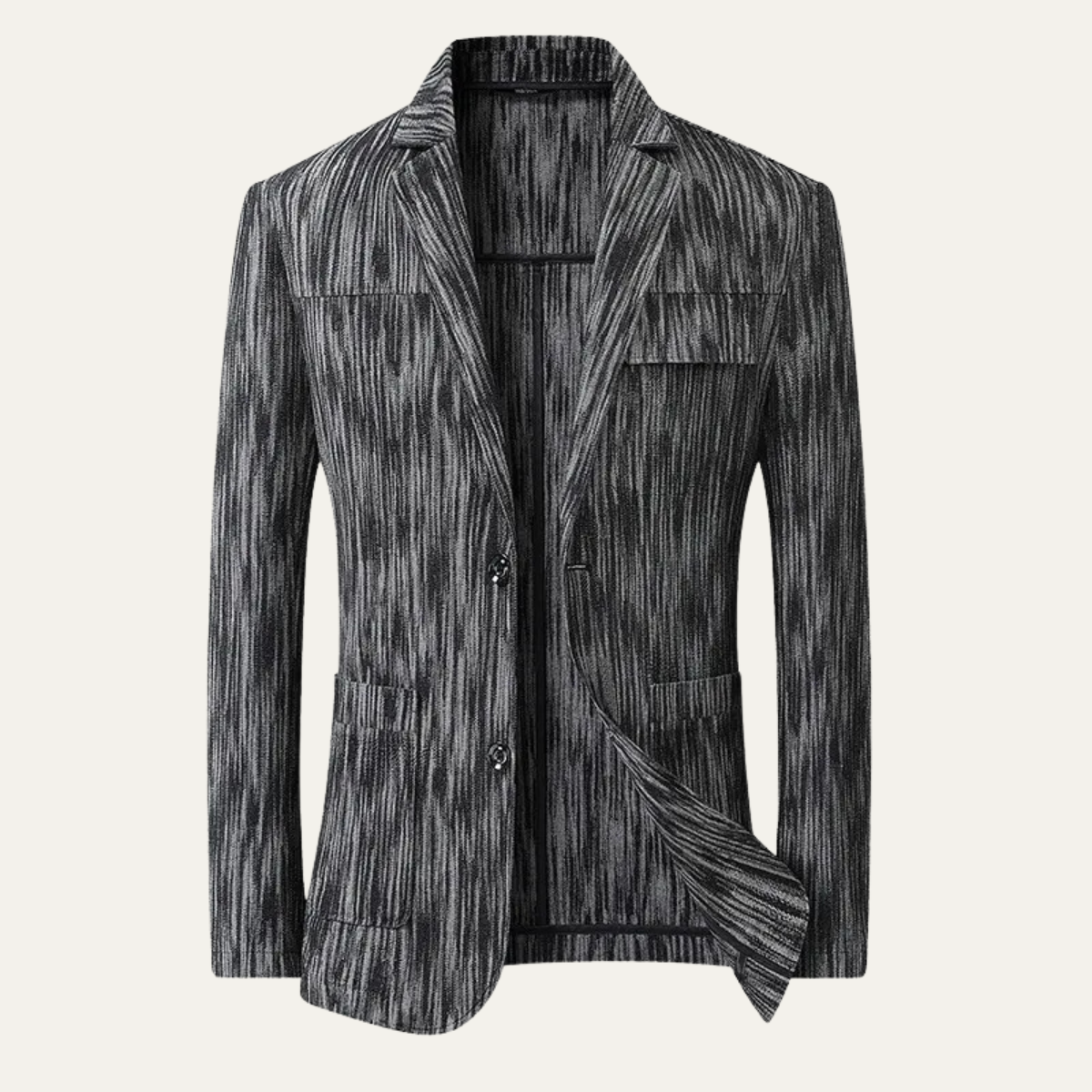 The Silverhill Men’s Relaxed Fit Denim Blazer Suit
