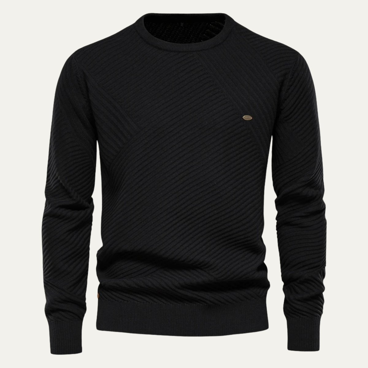 The Stirling Men’s Casual Slim Fit Knit Crew Neck Sweater