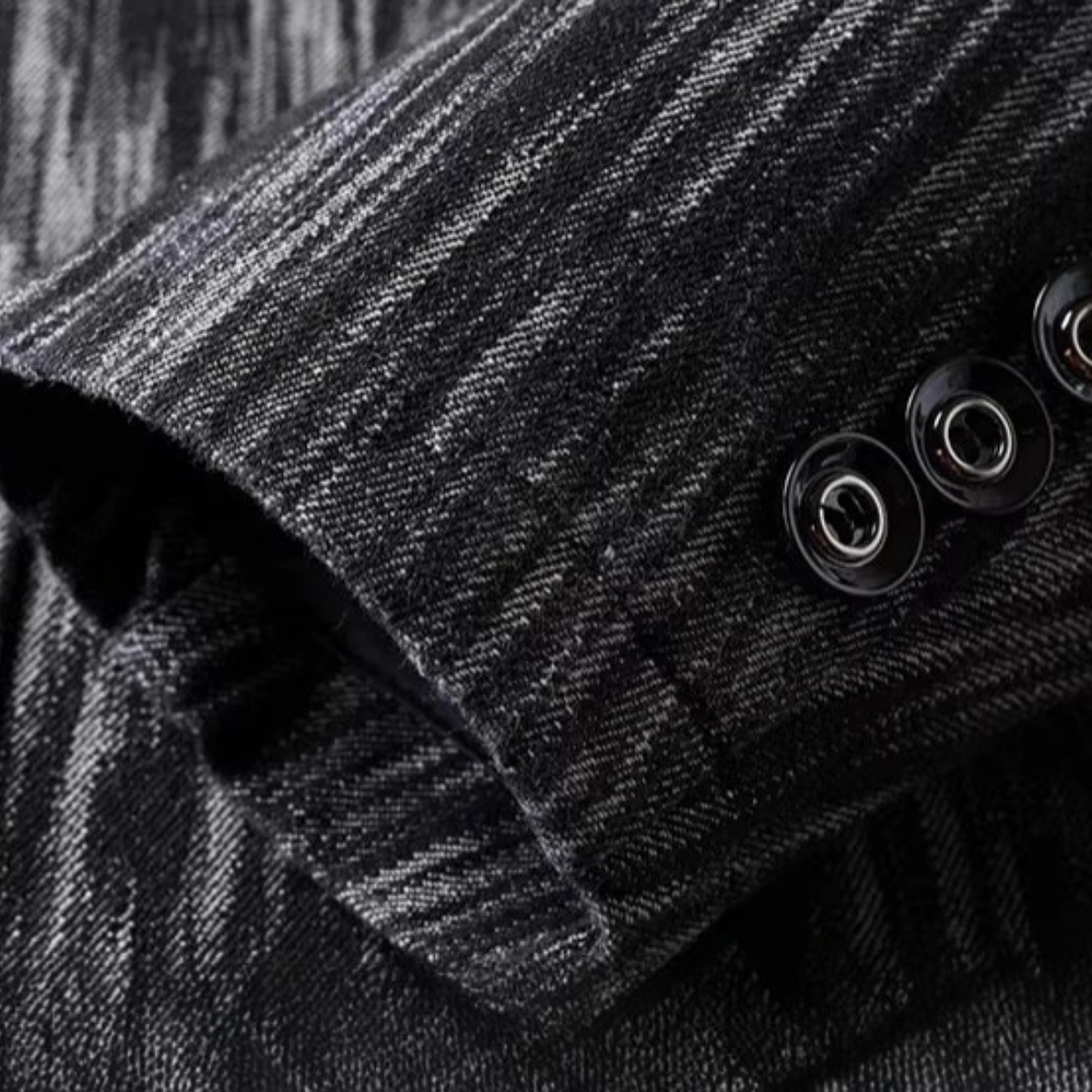 The Silverhill Men’s Relaxed Fit Denim Blazer Suit