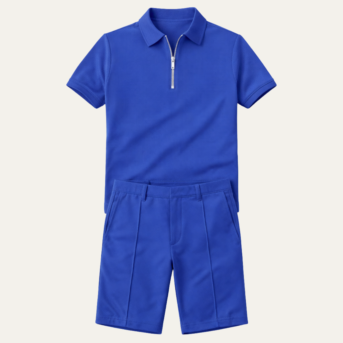 The Rockridge Men’s Summer Beach Set – Polo Shirt & Shorts