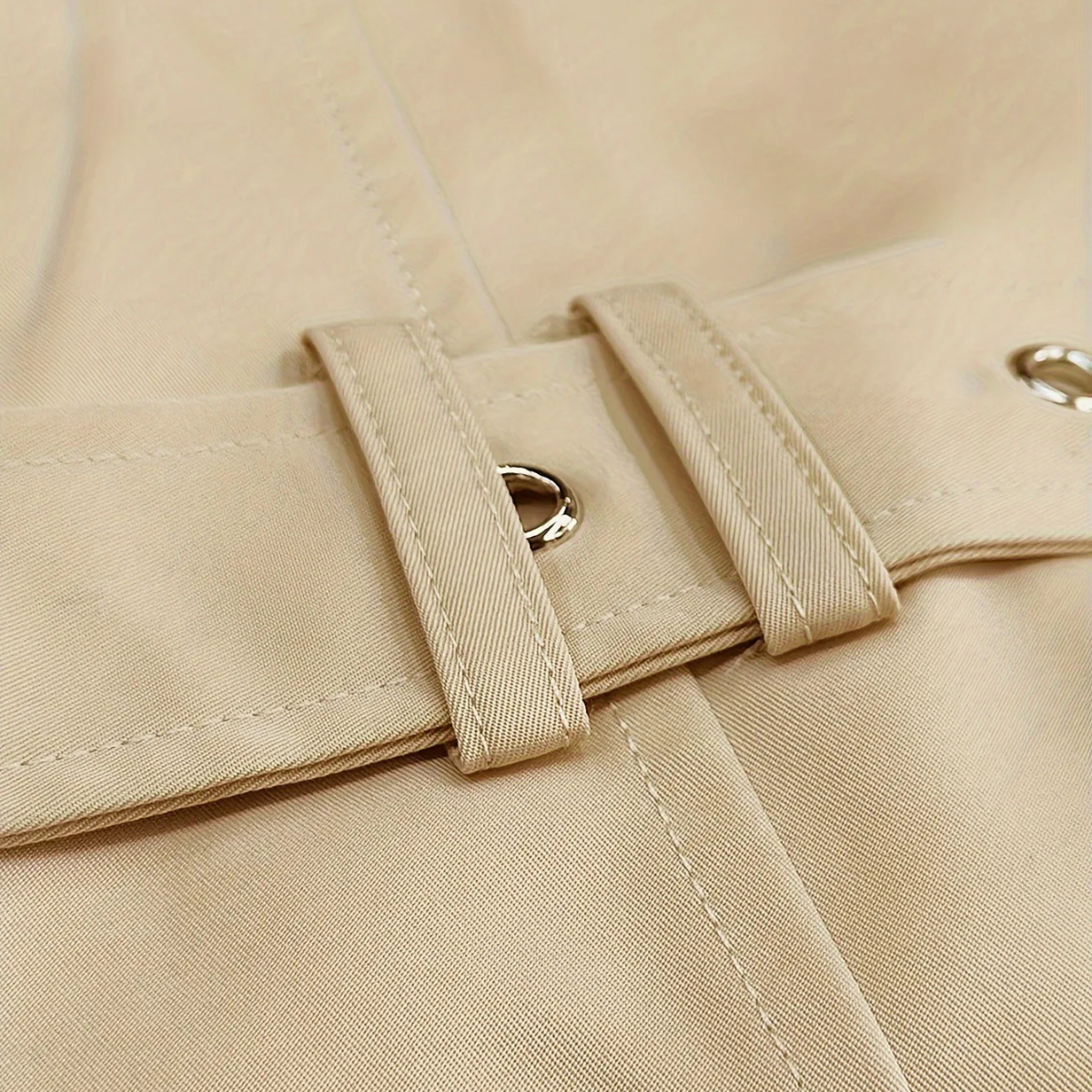 The Crownport Men's Trench Coat – Long Double Breasted Waterproof Overcoat