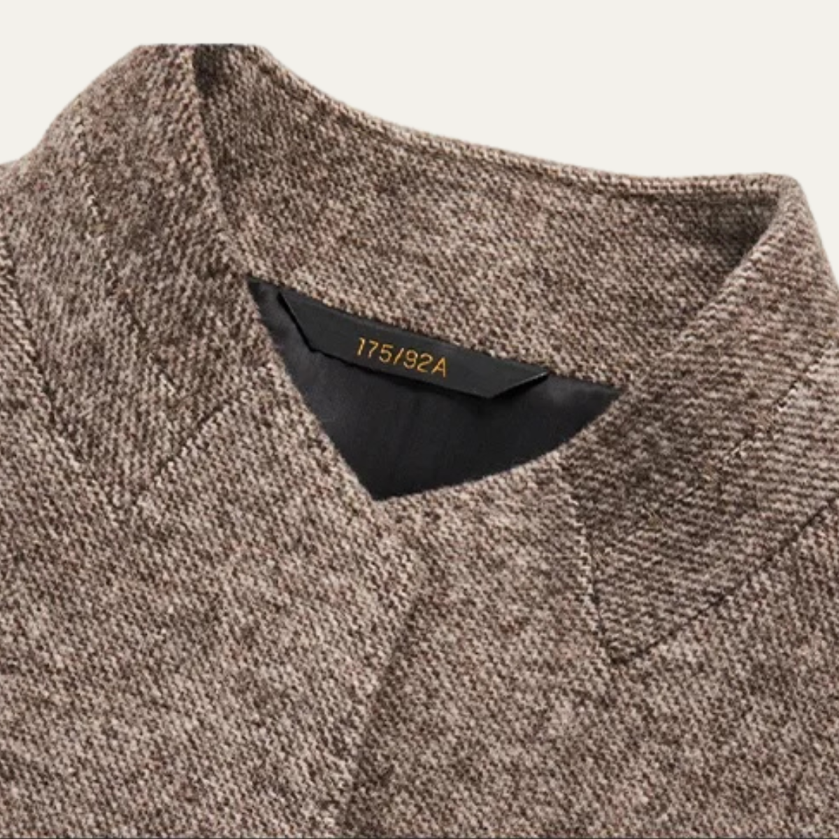 The Alghero Men’s Warm Fleece Stand Collar Business Blazer