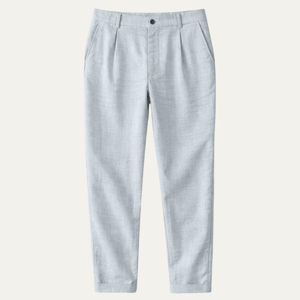 The Stonehaven Men's Ankle Length Casual Beach Trousers with Pockets