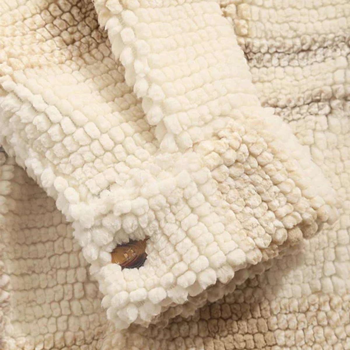 The Piacenza Men’s Vintage Plaid Fleece Shirt Jacket with Pockets