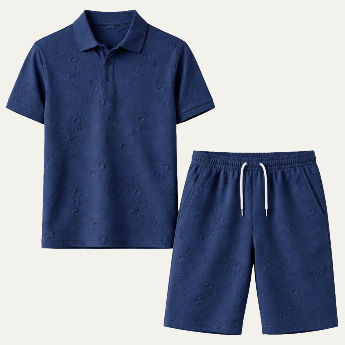 The Silverwood Men’s Lightweight Beachwear Set –Shirt &amp; Shorts Set
