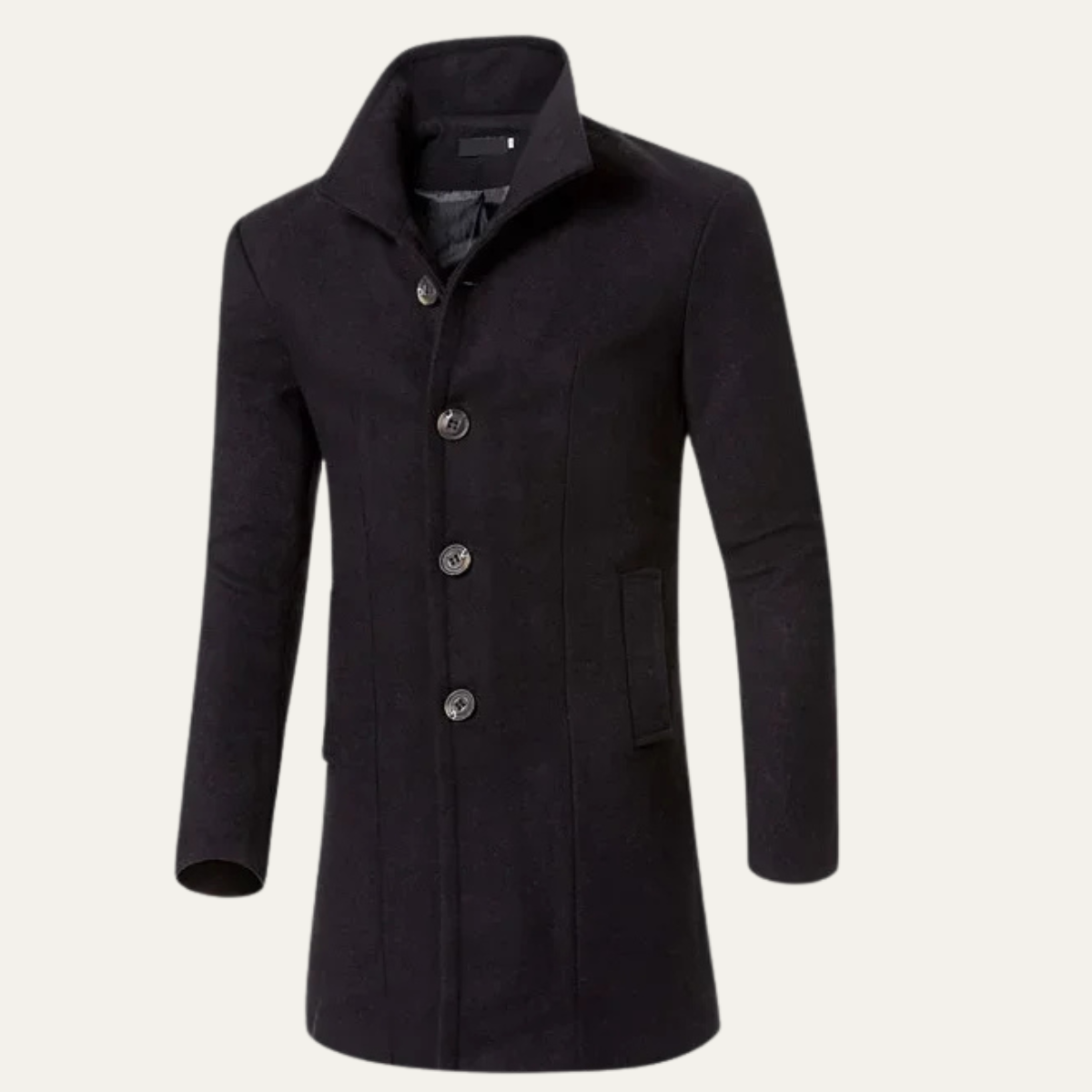 The Perth Men’s Smart Casual Wool Blend Overcoat
