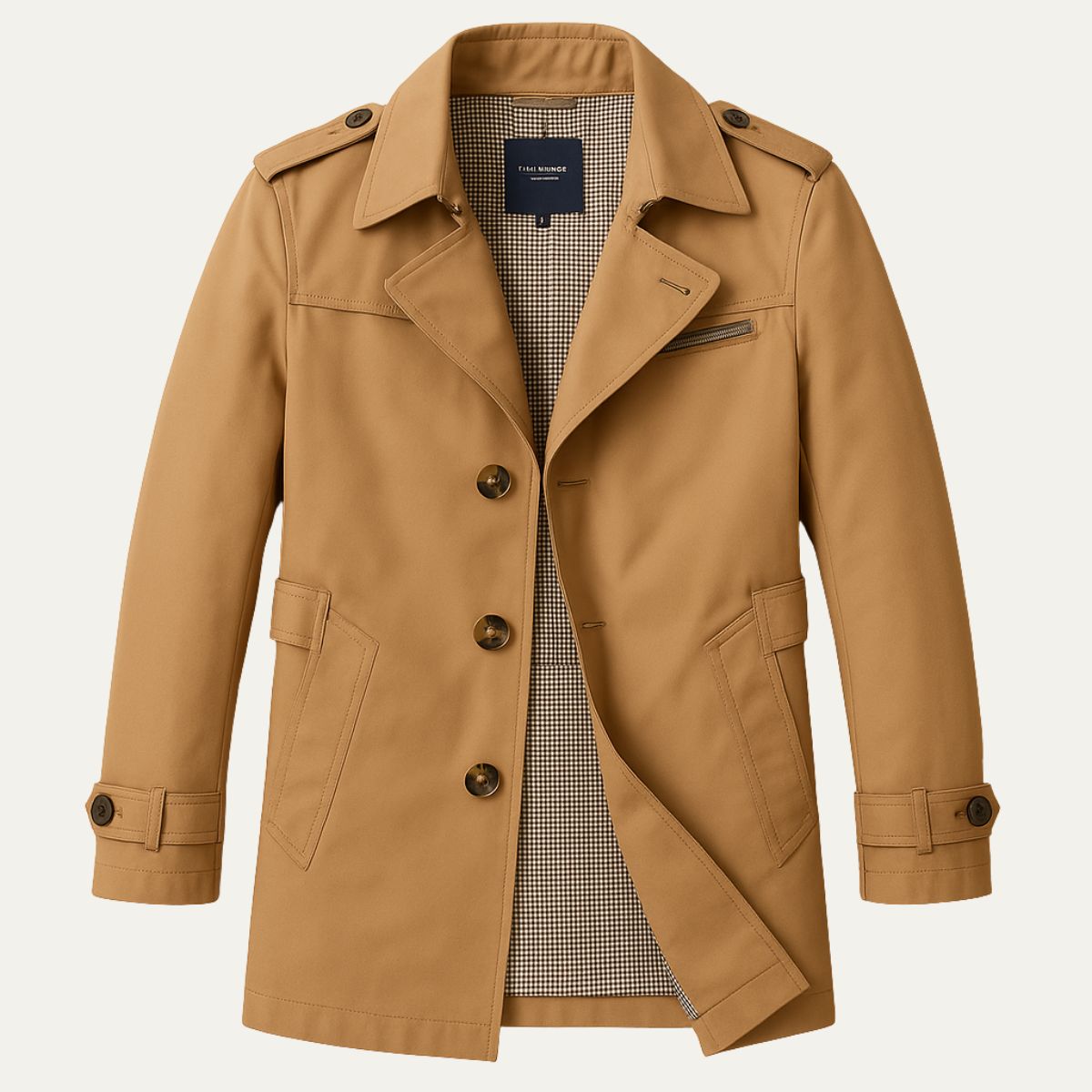 The MauroIcardi Elegant and Stylish Trench Coat for Men