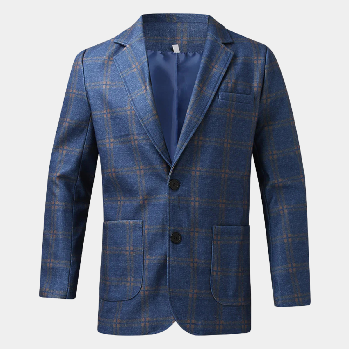 The Willoughby Men’s Classic Tailored Fit Suit Plaid - Wedding Guest Blazer