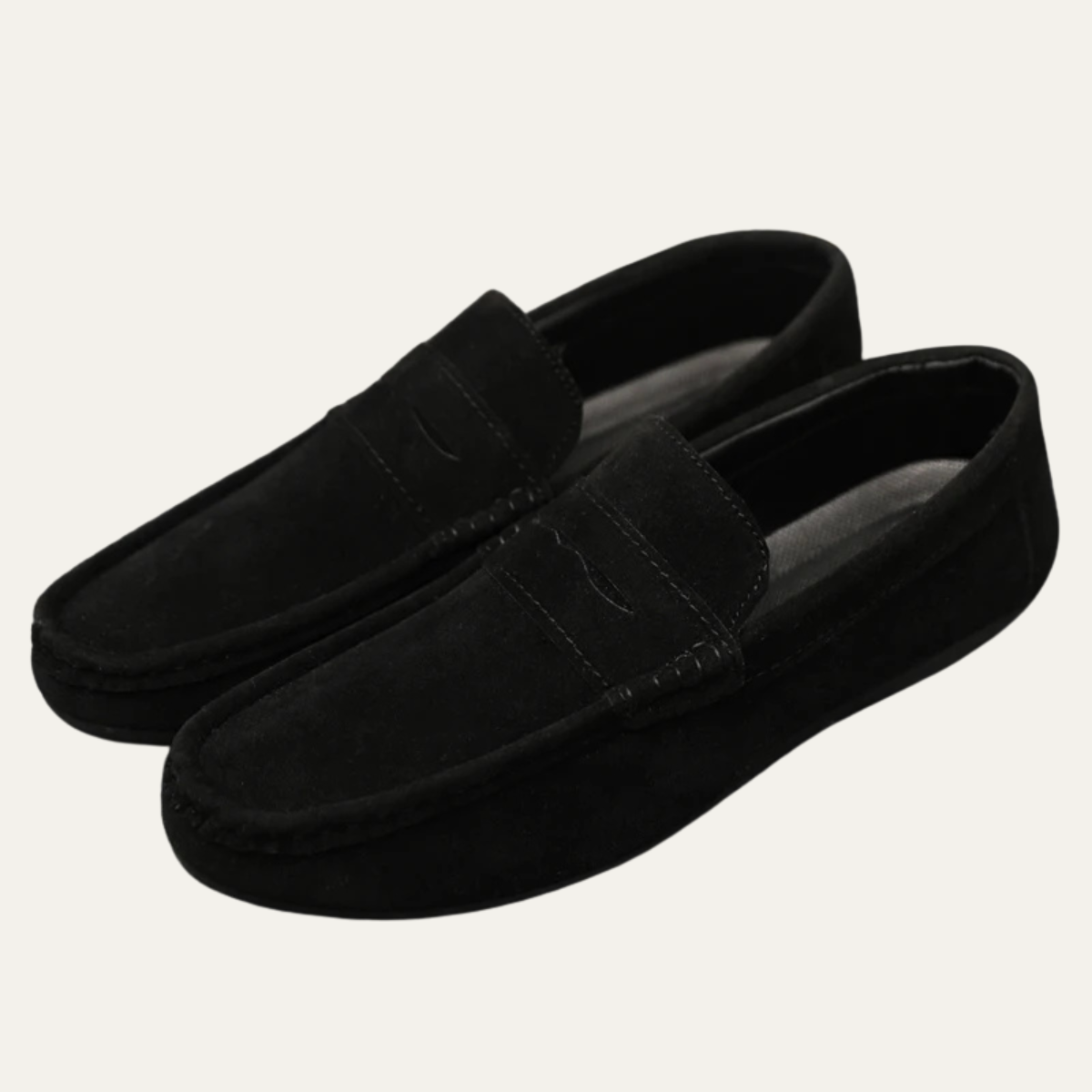 The Marostica Men’s Casual Suede Faux Leather Loafers