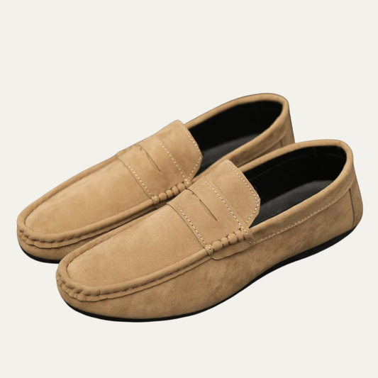 The Marostica Men’s Casual Suede Faux Leather Loafers