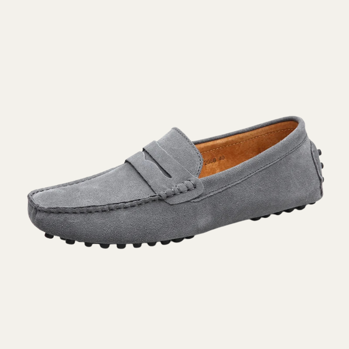 The Asiago Men’s Casual Faux Leather Slip On Loafers
