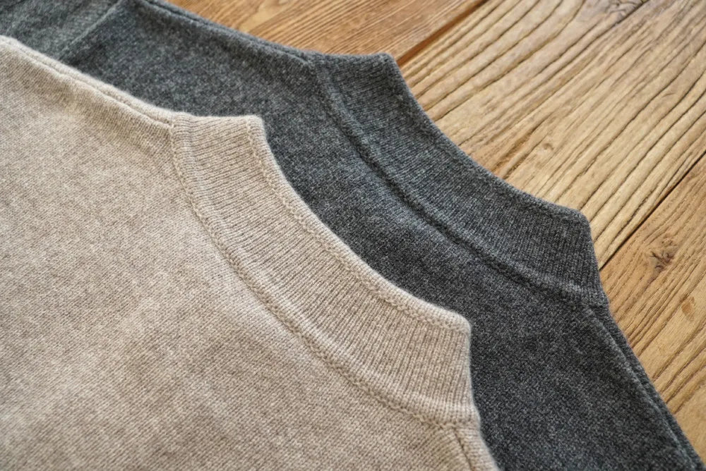 The Coronado Men’s Button Neck  Henley Knit Sweater