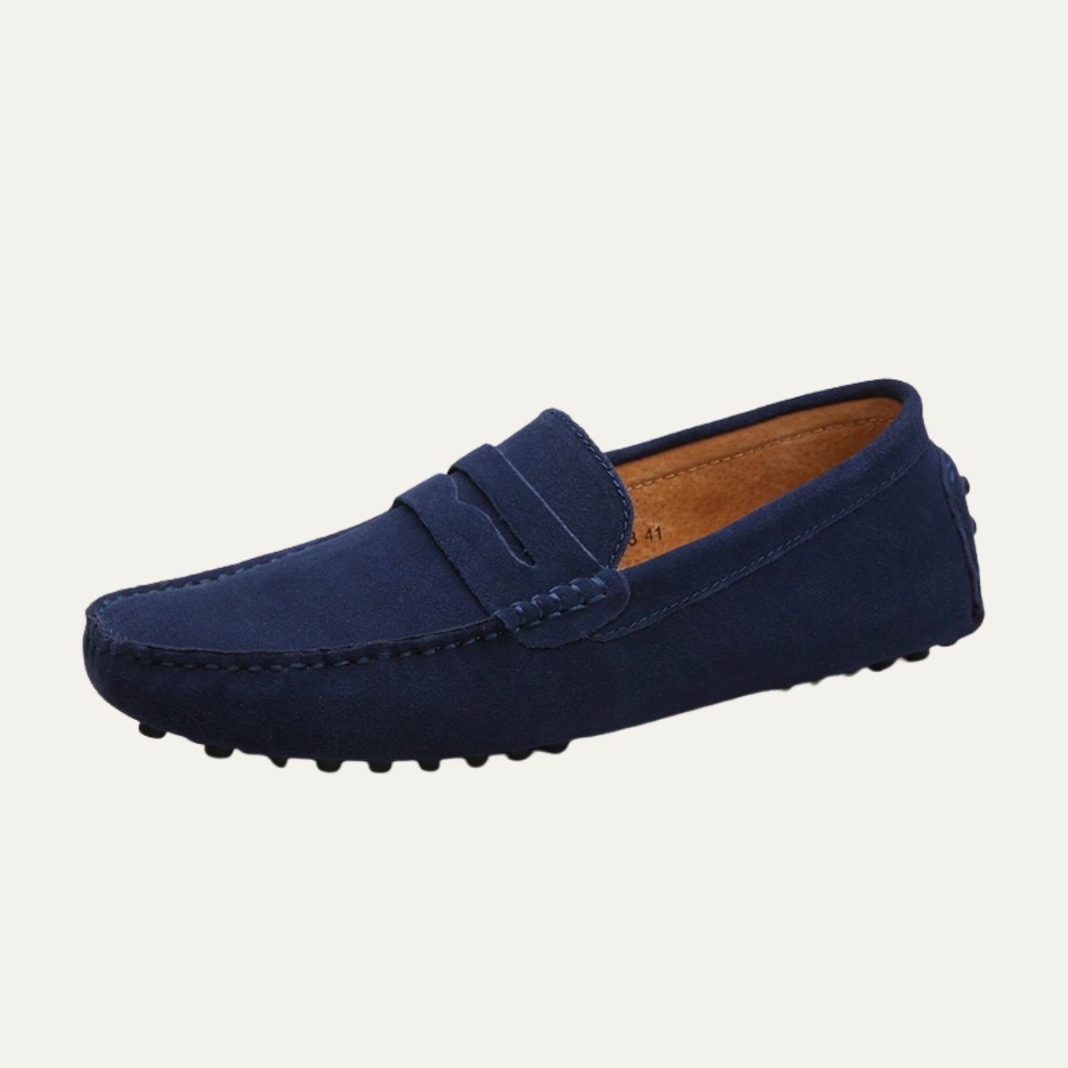 The Asiago Men’s Casual Faux Leather Slip On Loafers