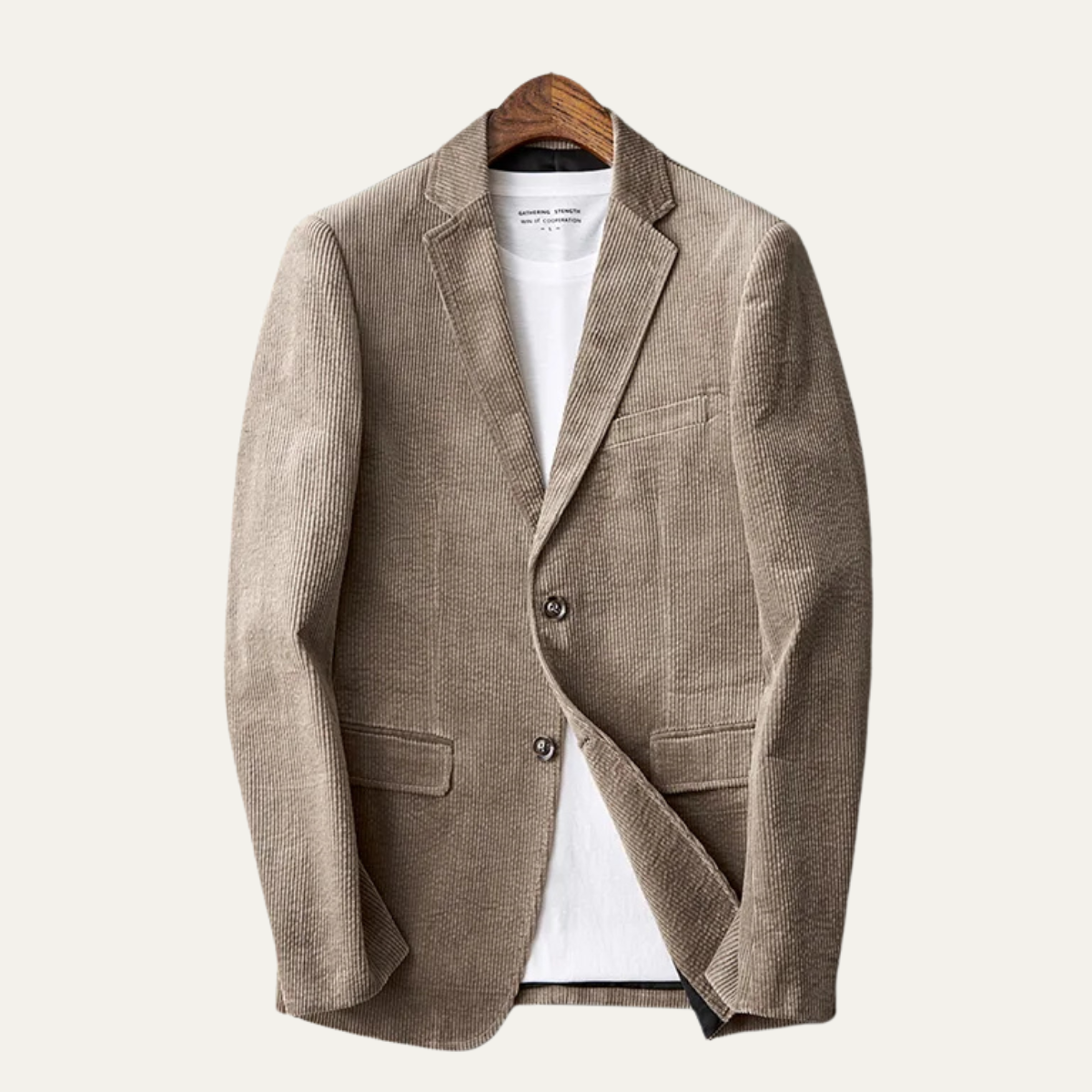 The Rockhaven Men’s Casual Slim Fit Corduroy Blazer