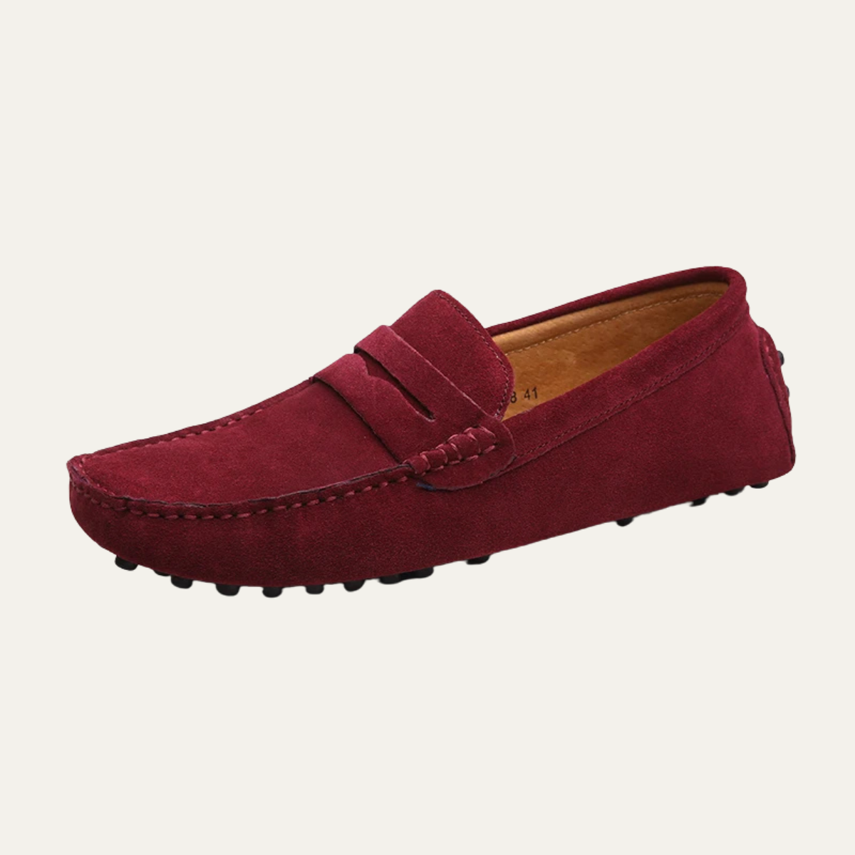 The Asiago Men’s Casual Faux Leather Slip On Loafers