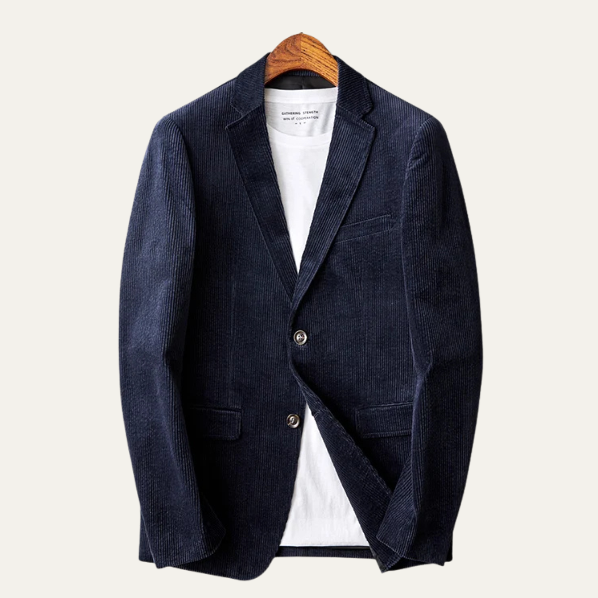 The Rockhaven Men’s Casual Slim Fit Corduroy Blazer