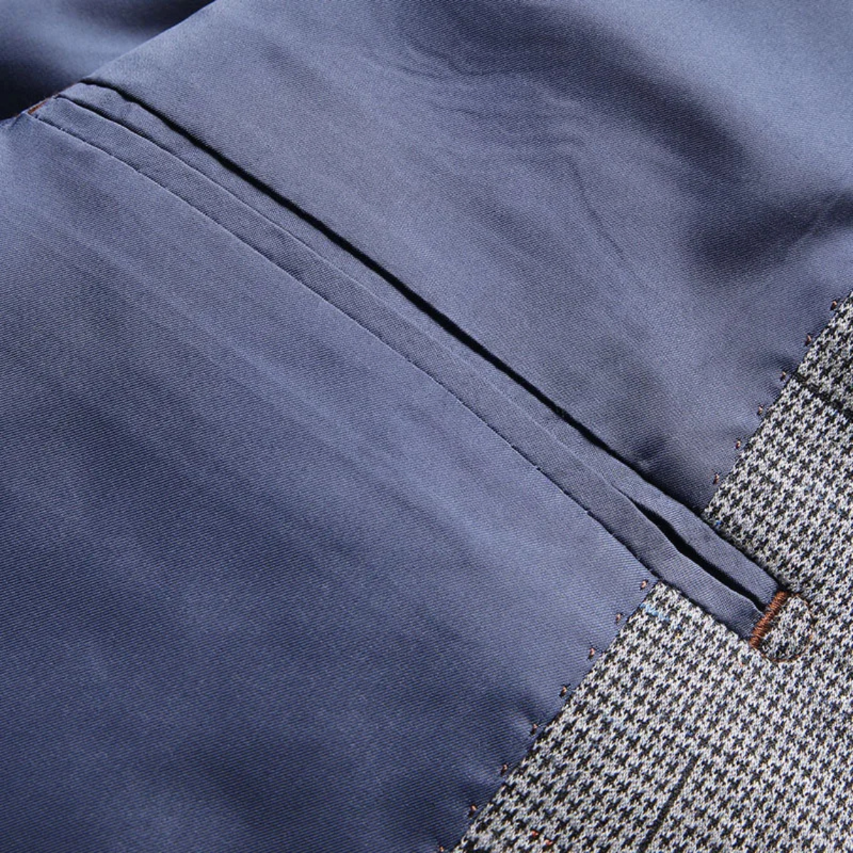 The Faircrest Men’s Casual Slim Fit Single Button Grey Blazer