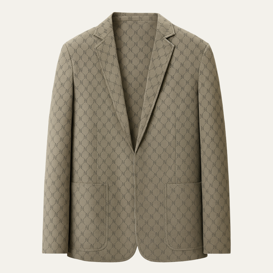 The Sussex Men’s Lightweight Patterned Business Casual Work Jacket
