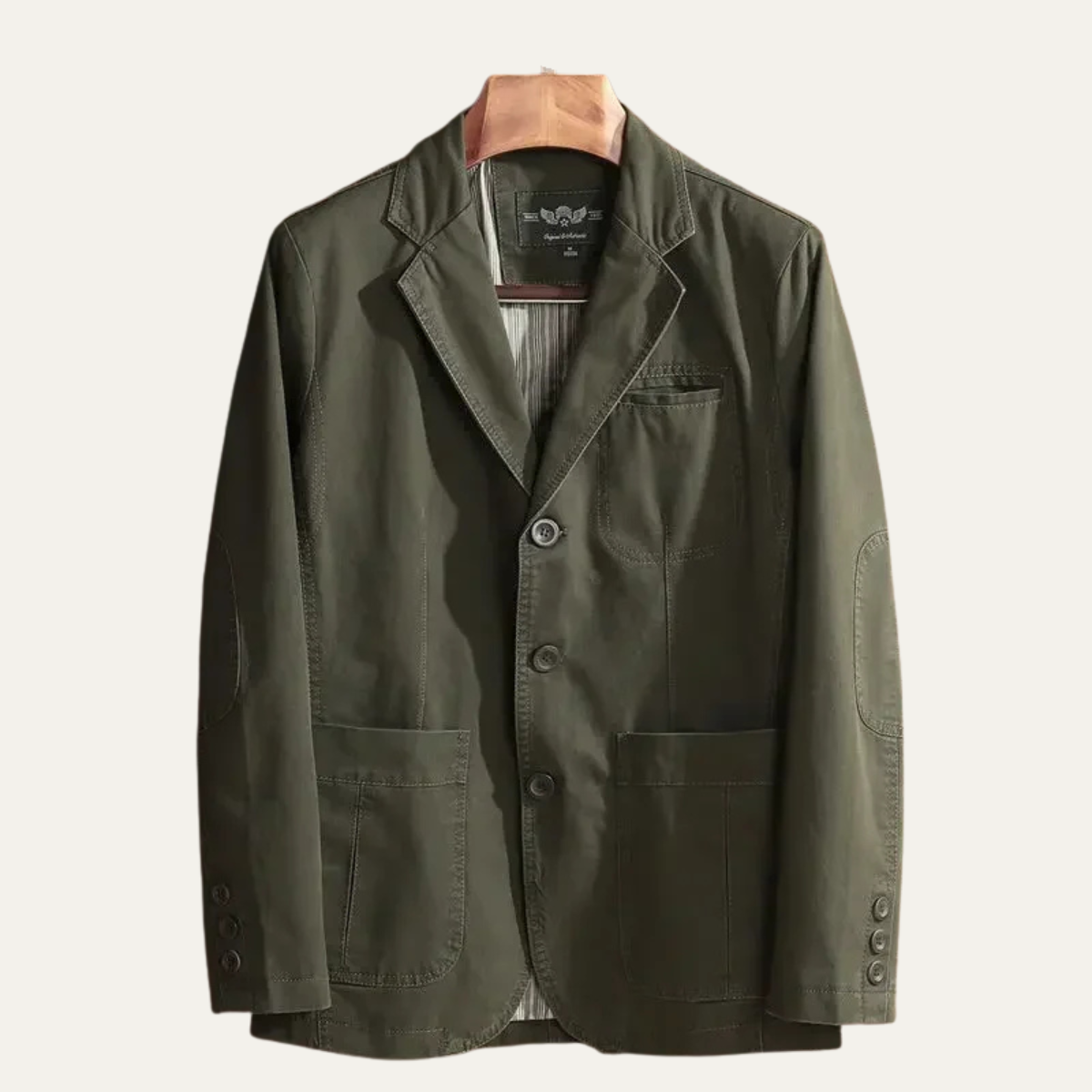 The Montwood Men’s Retro Casual Relaxed Fit Blazer with Pockets