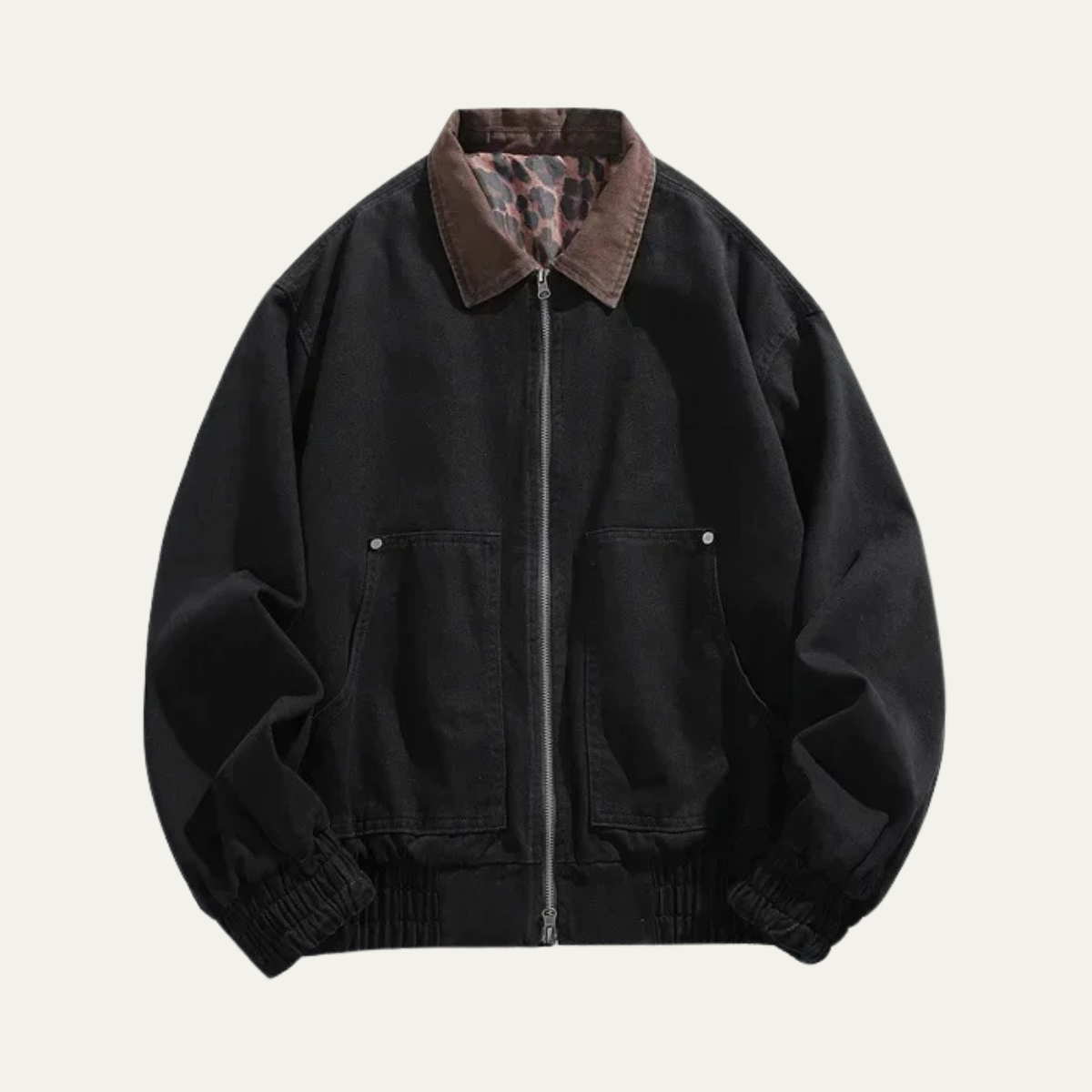 The Glendale Ridge Men’s Vintage Cotton Bomber Jacket