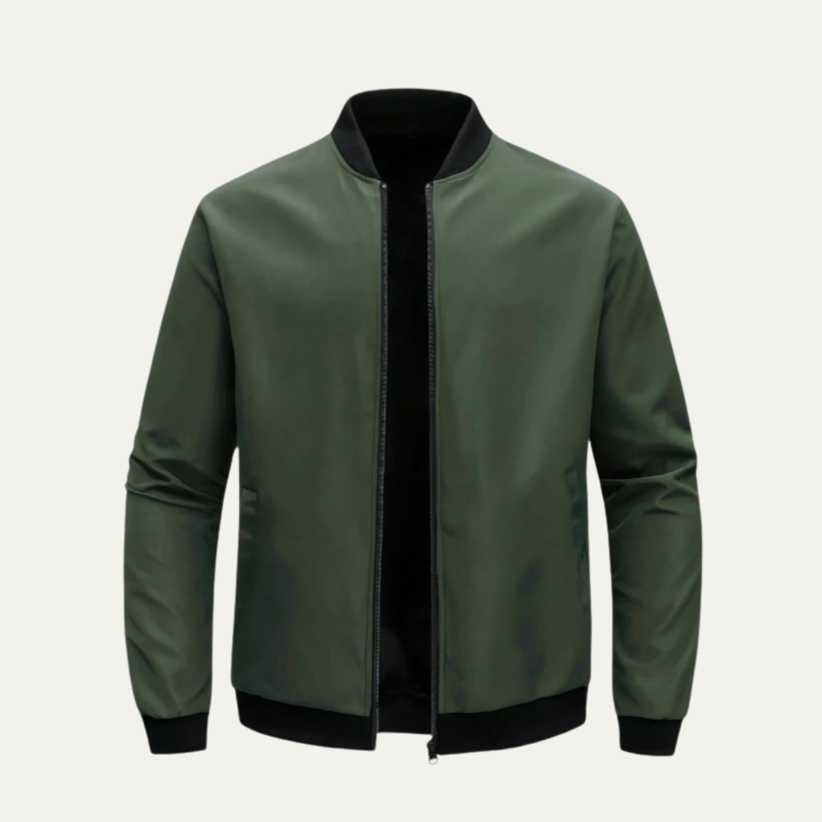 The Lowlands Men's Lightweight Zip-Up Bomber Jacket