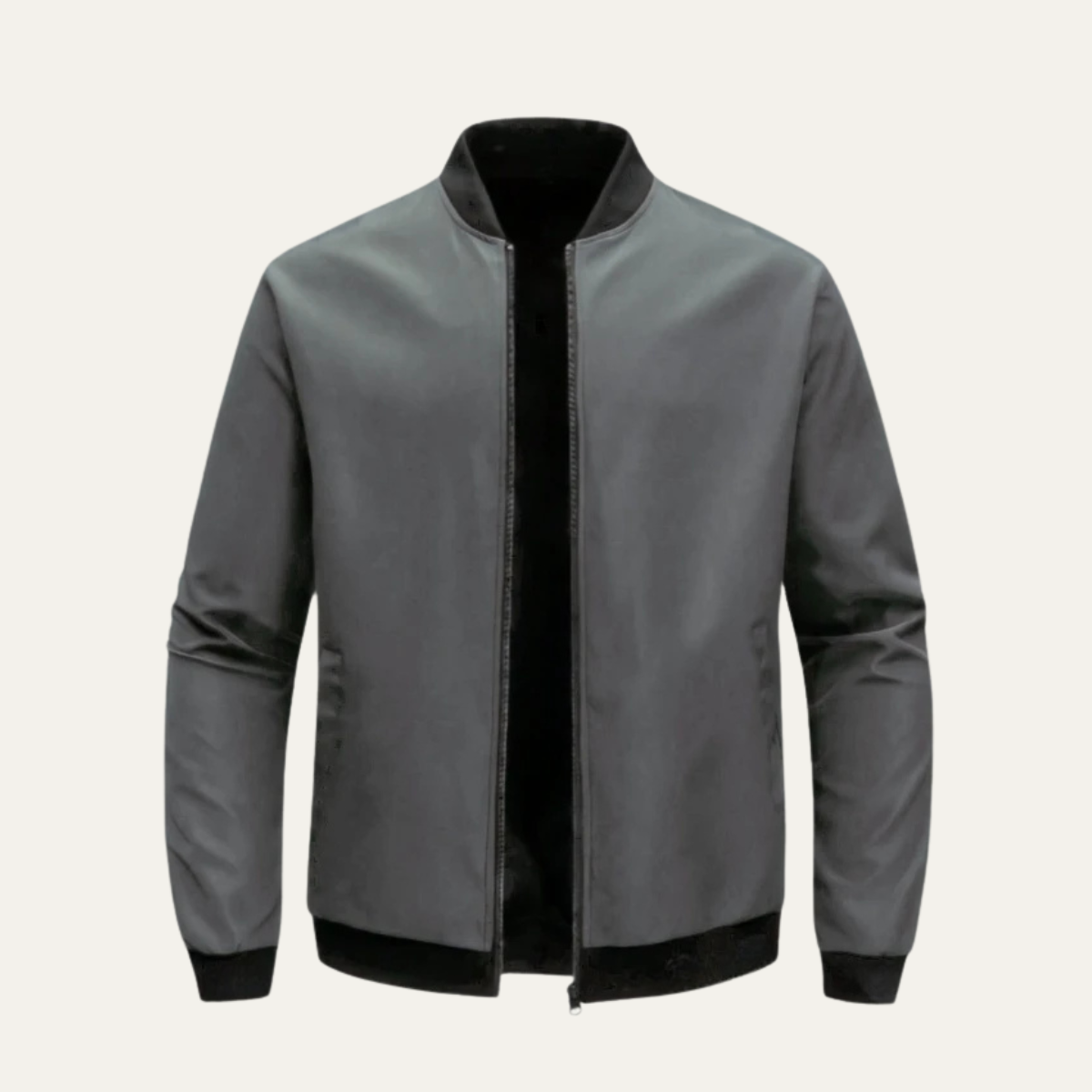 The Lowlands Men's Lightweight Zip-Up Bomber Jacket