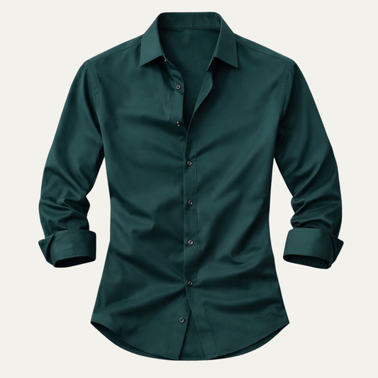 The Grado Men’s Slim Fit Stretch Button Down Casual Shirt
