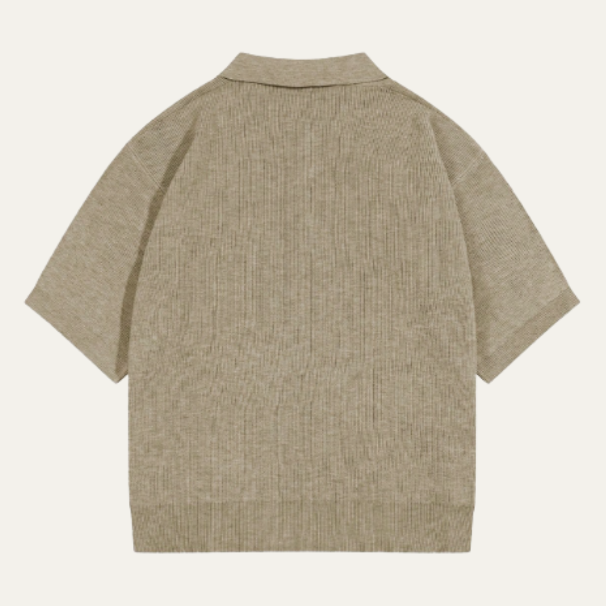 The Surry Hills Men’s Casual Solid Color Knitted Polo Shirt