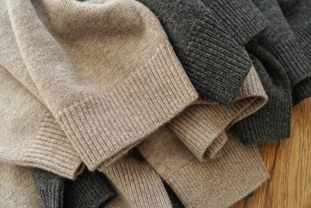The Coronado Men’s Button Neck  Henley Knit Sweater