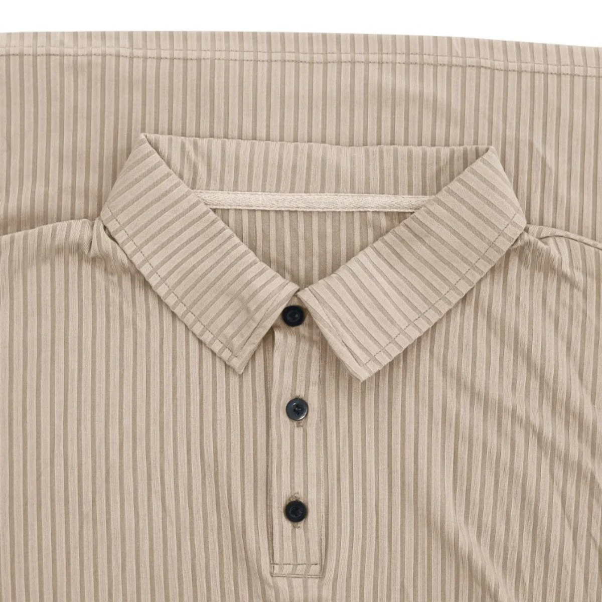 The Sorrento Men’s Ribbed Knitted Polo Shirt